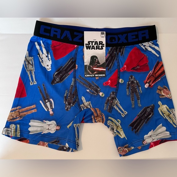 StarWars Men’s Boxers by Crazy Boxer Sz Med (32-34) NWT - Picture 4 of 11